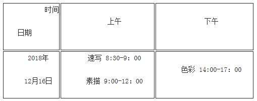 河南省2019年普通高校招生美术类专业省统考实施办法